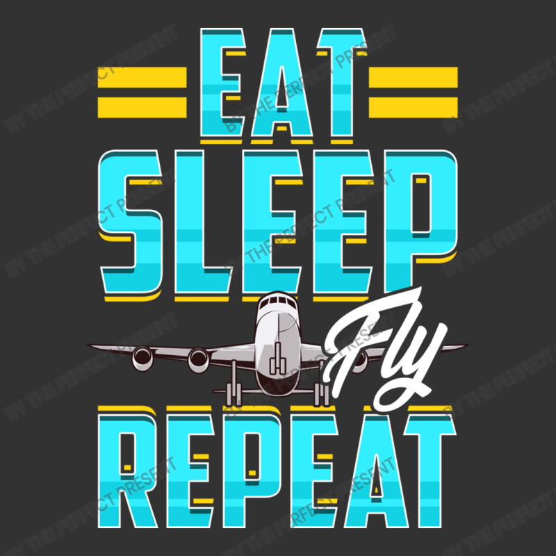 Eat Sleep Fly Repeat Airplane Pilot Aviation Pun ( Baby Bodysuit by the perfect present | Artistshot