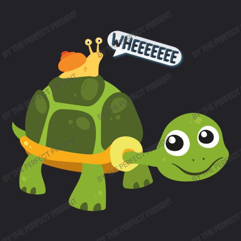 Cute Snail Riding On Turtle Yelling Whee Animals ( Youth Tee by the perfect present | Artistshot