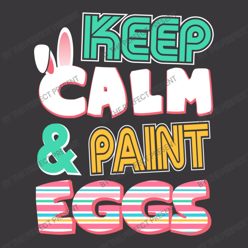 Cute Keep Calm   Paint Eggs Easter Bunny Funny Ladies Curvy T-shirt | Artistshot