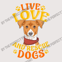 Cute   Funny Live, Love, Rescue Dogs Puppy Owners Pocket T-shirt | Artistshot