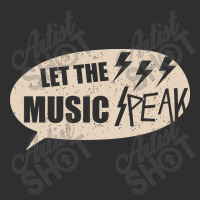 Let The Music Speak Rectangle  Leatherette Patch | Artistshot