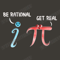 Cute   Funny Be Rational Get Real Mathematics Pun Bucket Hat | Artistshot