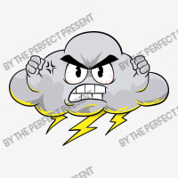 Angry Cloud With Lightning Thunderstorm Weather (2 Adjustable Cap | Artistshot