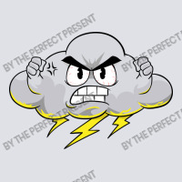 Angry Cloud With Lightning Thunderstorm Weather (2 Bucket Hat | Artistshot