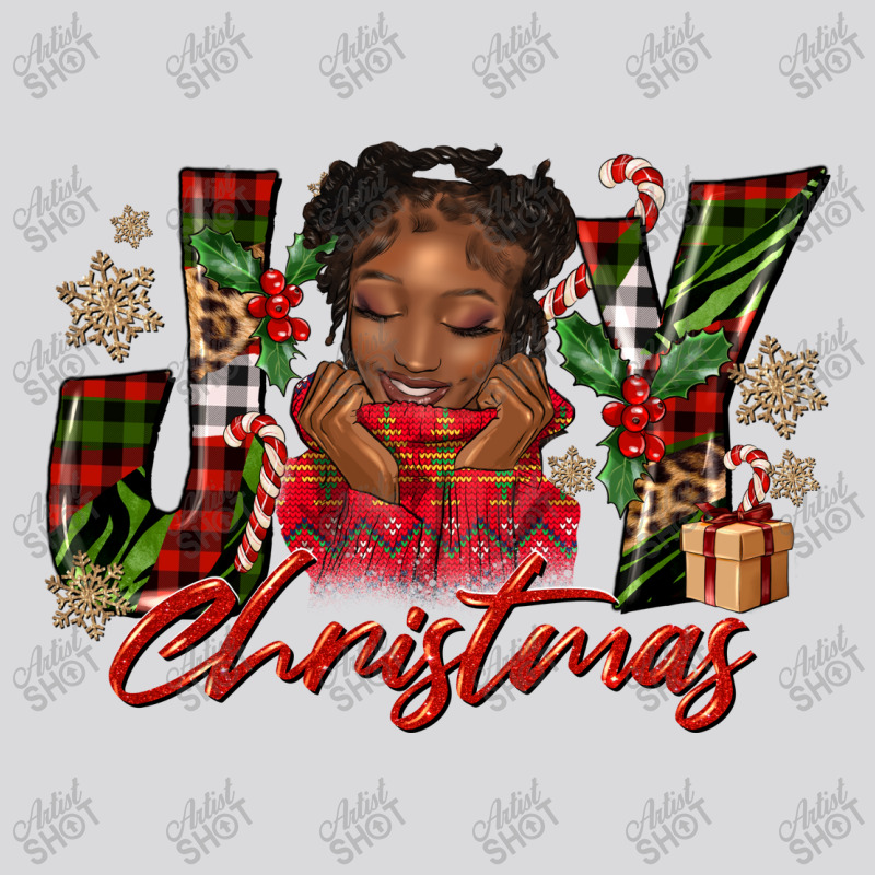 Christmas Joy Black Women's Triblend Scoop T-shirt by afrowomandigitalshop@gmail.com | Artistshot