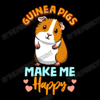 Adorable Guinea Pigs Make Me Happy Baby Tee | Artistshot