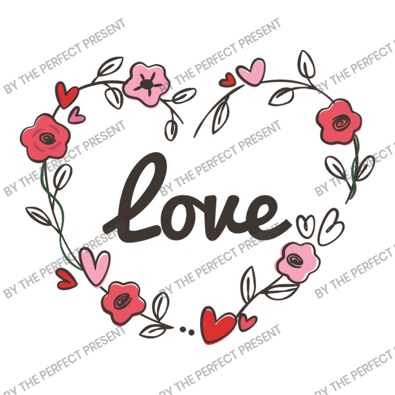 Adorable   Cute Love Flowery Flowers Love Heart Baby Tee by the perfect present | Artistshot