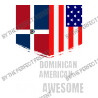 50 Dominican 50 American 100 Awesome Immigrant V-neck Tee | Artistshot