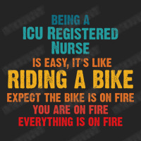 Being A Icu Registered Nurse 3/4 Sleeve Shirt | Artistshot