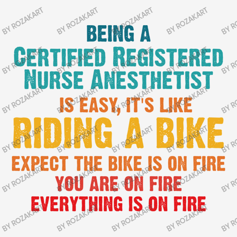 Being A Certified Registered Nurse Anesthetist Camper Cup | Artistshot