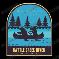 Battle Creek , National River In Usa Cropped Sweater | Artistshot