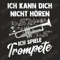 Trumpet Orchestra Gift For Musician Instrument (12 Ladies Fitted T-shirt | Artistshot