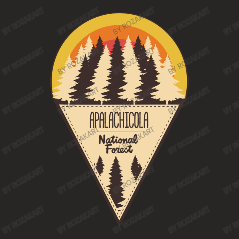 Apalachicola National Forest Ladies Fitted T-Shirt by RozakArt | Artistshot