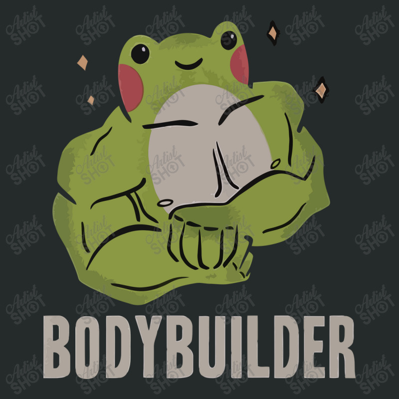 Bodybuilder Frog Women's Triblend Scoop T-shirt by avitendut | Artistshot