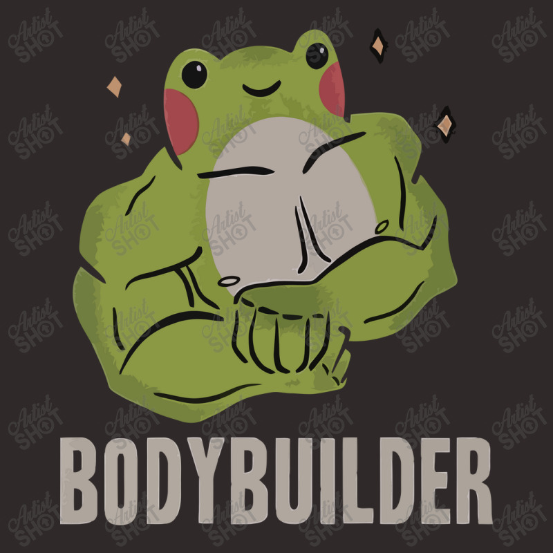 Bodybuilder Frog Racerback Tank by avitendut | Artistshot