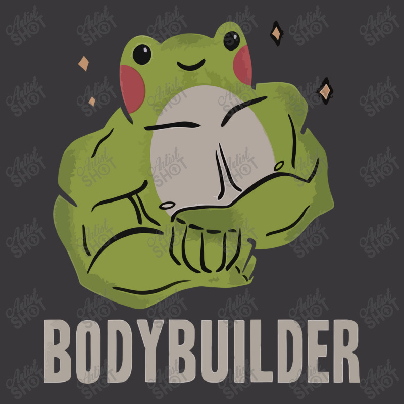 Bodybuilder Frog Ladies Curvy T-Shirt by avitendut | Artistshot