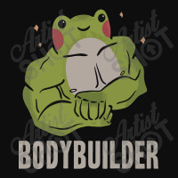 Bodybuilder Frog Crop Top | Artistshot