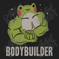 Bodybuilder Frog Ladies Polo Shirt | Artistshot