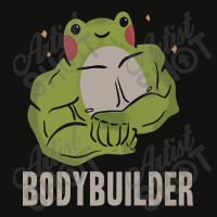 Bodybuilder Frog Scorecard Crop Tee | Artistshot