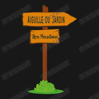 Aiguille Du Jardin, Alps Mountains Sign Flannel Shirt | Artistshot