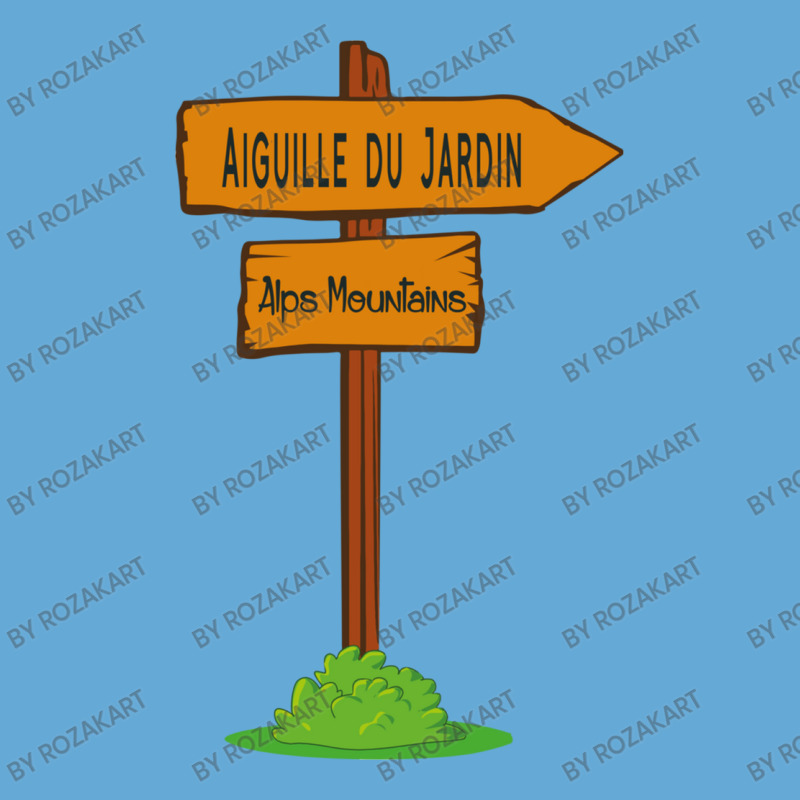 Aiguille Du Jardin, Alps Mountains Sign Basic T-shirt | Artistshot