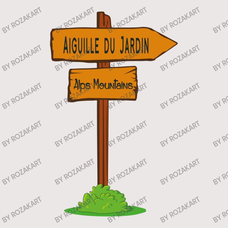 Aiguille Du Jardin, Alps Mountains Sign Pocket T-shirt | Artistshot