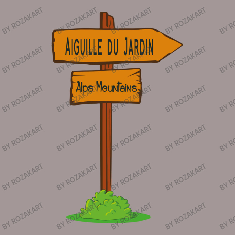 Aiguille Du Jardin, Alps Mountains Sign Vintage Short | Artistshot