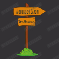 Aiguille Du Jardin, Alps Mountains Sign Vintage Hoodie | Artistshot