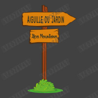 Aiguille Du Jardin, Alps Mountains Sign Vintage T-shirt | Artistshot