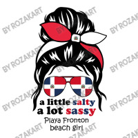 A Lot Sassy Dominican Beach Girl   Playa Fronton V-neck Tee | Artistshot