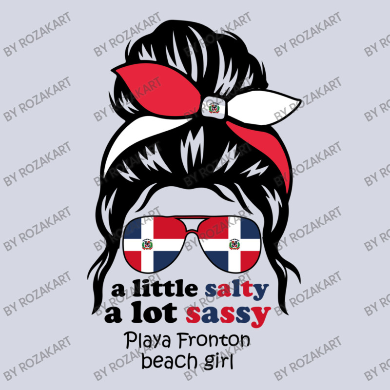 A Lot Sassy Dominican Beach Girl   Playa Fronton Fleece Short | Artistshot