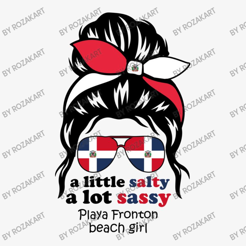 A Lot Sassy Dominican Beach Girl   Playa Fronton Champion Hoodie | Artistshot