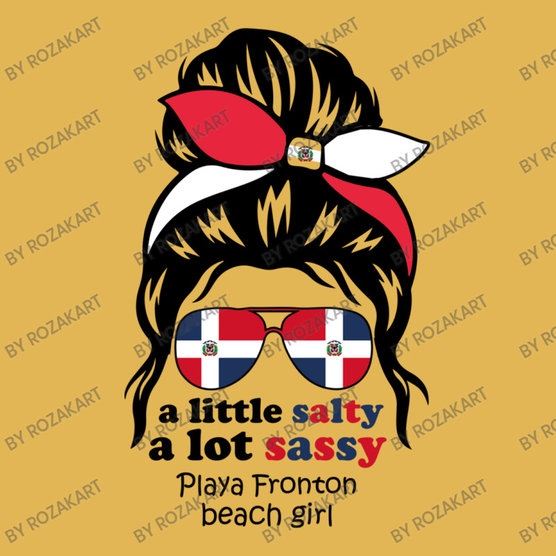 A Lot Sassy Dominican Beach Girl   Playa Fronton Vintage Hoodie And Short Set | Artistshot