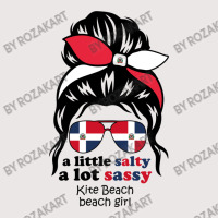 A Lot Sassy Dominican Beach Girl  Kite Beach Pocket T-shirt | Artistshot