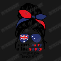 A Lot Sassy Beach Girl  Wineglass Bay Beach,austra Flannel Shirt | Artistshot