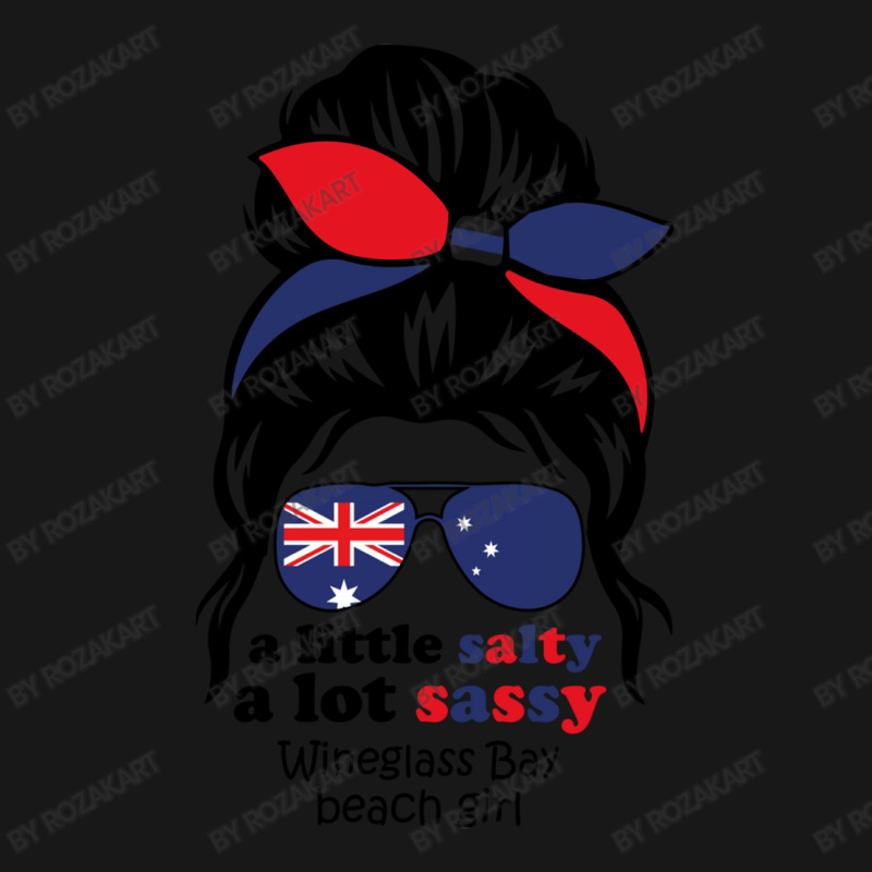 A Lot Sassy Beach Girl  Wineglass Bay Beach,austra Flannel Shirt | Artistshot