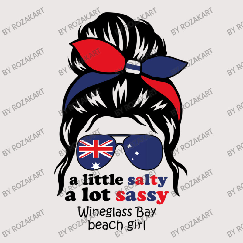 A Lot Sassy Beach Girl  Wineglass Bay Beach,austra Pocket T-shirt | Artistshot