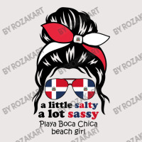 A Lot Sassy Dominican Beach Girl   Playa Boca Chic Pocket T-shirt | Artistshot