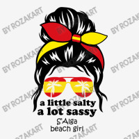 A Lot Sassy Beach Girl  S Alga Beach, Spain Graphic T-shirt | Artistshot