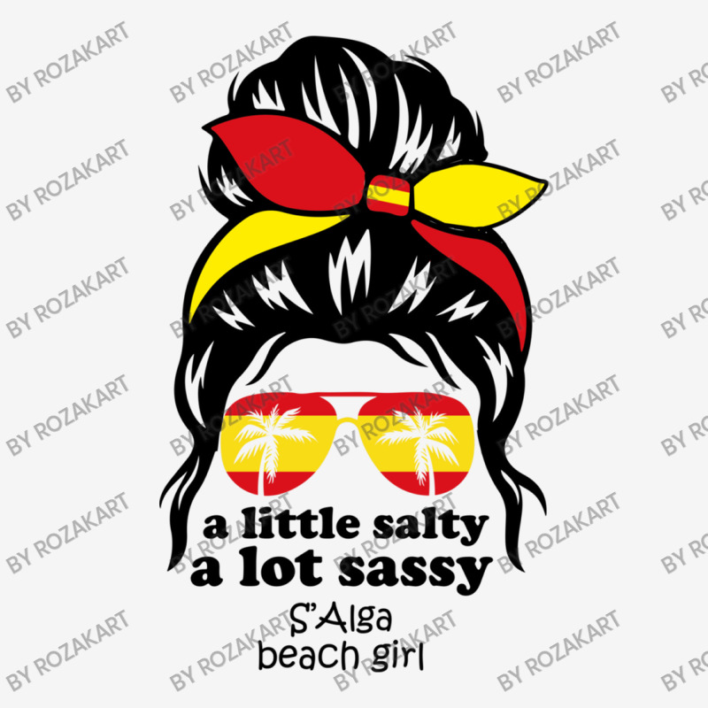 A Lot Sassy Beach Girl  S Alga Beach, Spain Graphic T-shirt | Artistshot