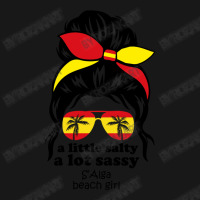 A Lot Sassy Beach Girl  S Alga Beach, Spain Flannel Shirt | Artistshot