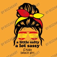 A Lot Sassy Beach Girl  S Alga Beach, Spain Basic T-shirt | Artistshot