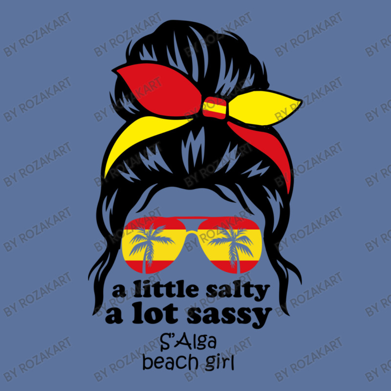 A Lot Sassy Beach Girl  S Alga Beach, Spain Lightweight Hoodie | Artistshot