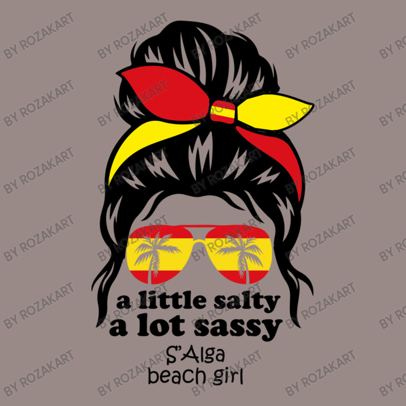 A Lot Sassy Beach Girl  S Alga Beach, Spain Vintage T-shirt | Artistshot