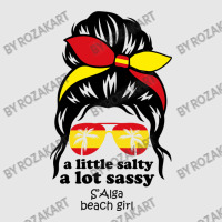 A Lot Sassy Beach Girl  S Alga Beach, Spain Hoodie & Jogger Set | Artistshot