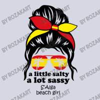 A Lot Sassy Beach Girl  S Alga Beach, Spain Fleece Short | Artistshot