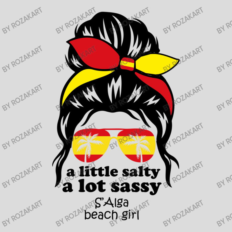 A Lot Sassy Beach Girl  S Alga Beach, Spain Men's Polo Shirt | Artistshot