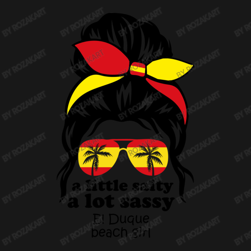 A Lot Sassy Beach Girl  El Duque Beach, Spain Flannel Shirt | Artistshot