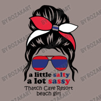 A Lot Sassy Beach Girl   Thatch Caye Resort Beach, Vintage T-shirt | Artistshot