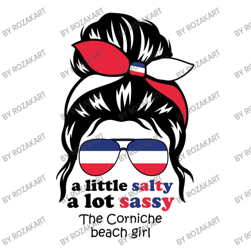 A Lot Sassy Beach Girl   The Corniche,france Zipper Hoodie | Artistshot